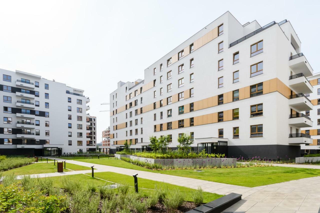 M&R Apartament Airport&Business Deluxe Cybernetyki 17 - Underground Garage - Free Wifi - Netflix - Air Conditioning - Self Check-In, Close By Chopin Airport Βαρσοβία Εξωτερικό φωτογραφία